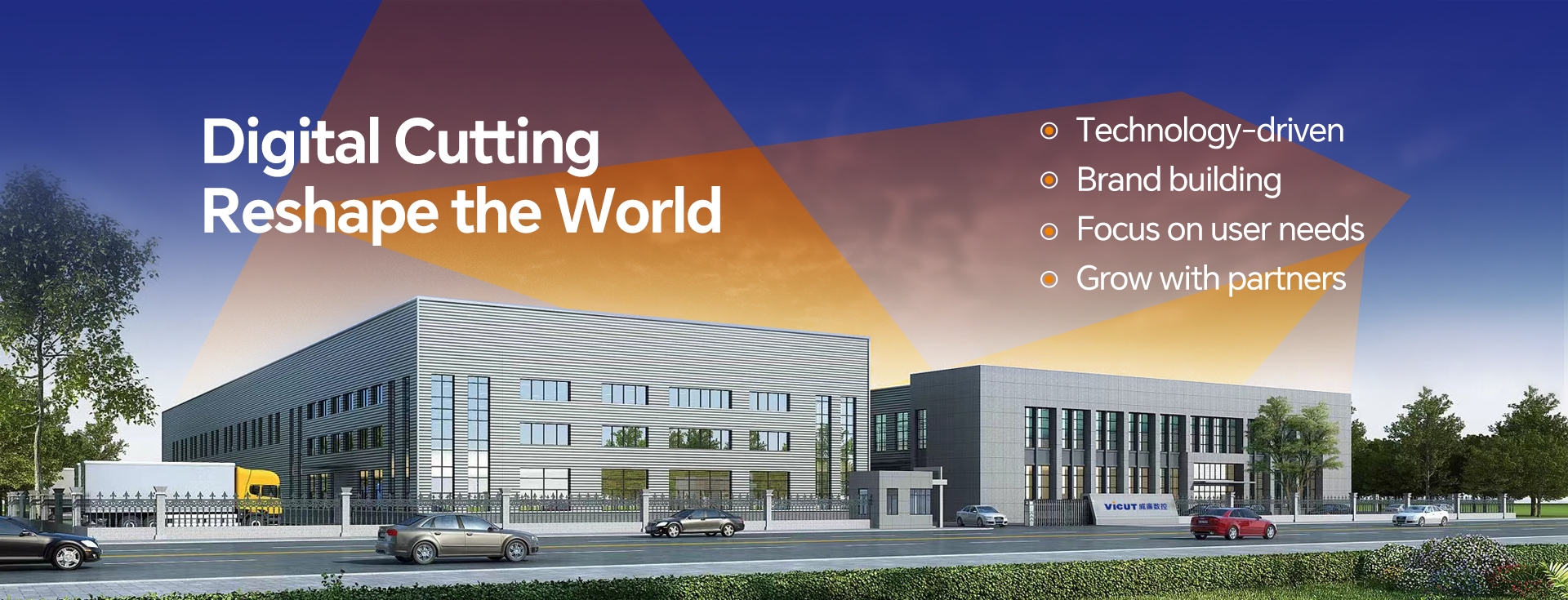 গুণ রোল ফিড ফ্ল্যাটবেড কাটার কারখানা